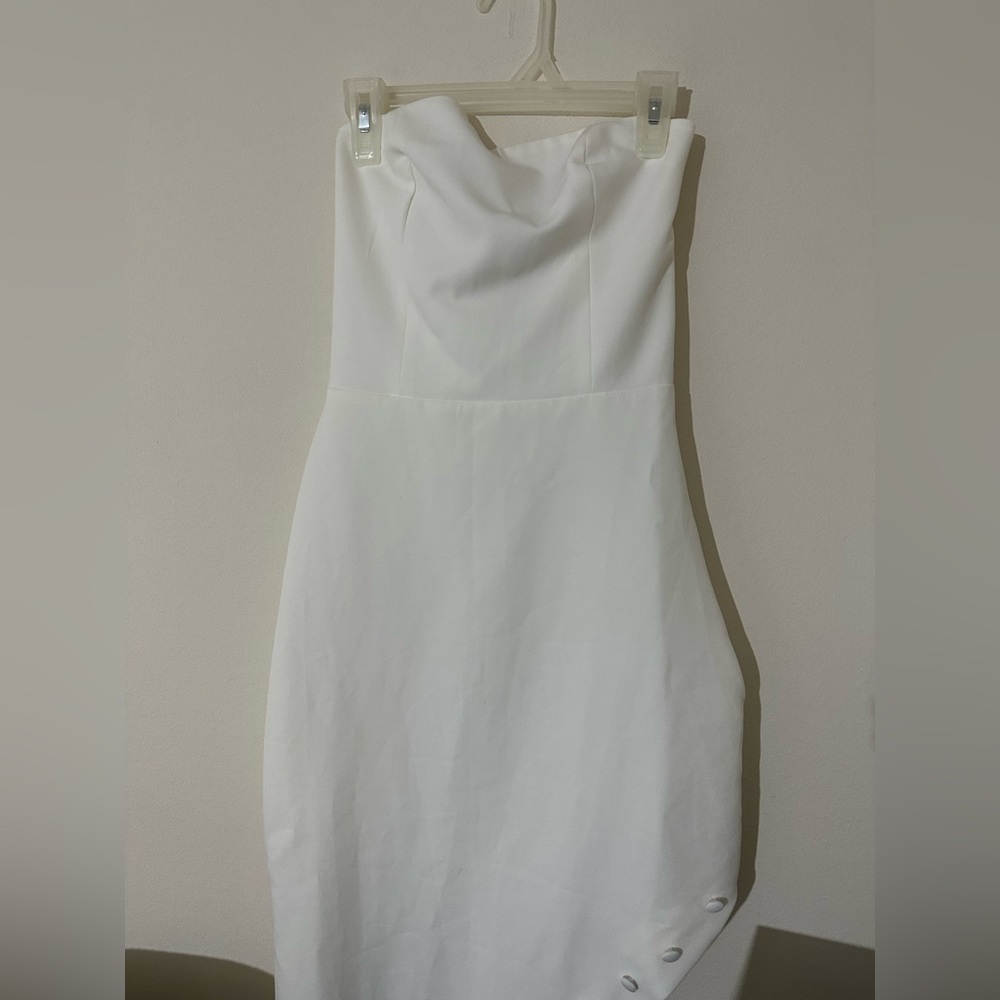 White sweet heart dress